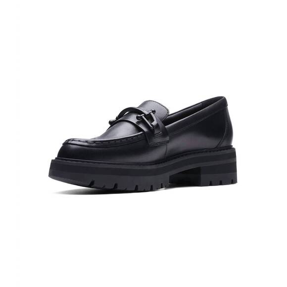 NEW CLARKS women's orianna bit shoes in black - Picture 5 of 7